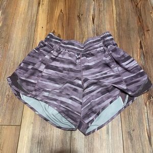 Purple Hotty Hot Lululemon Shorts